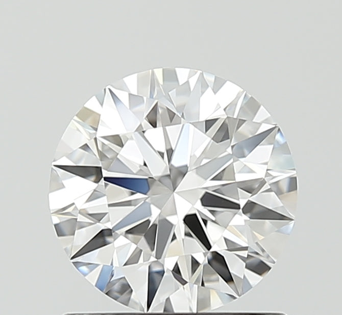 1.04 Carat Round Lab Diamond with  Cut Diamond in 14KT  view 1
