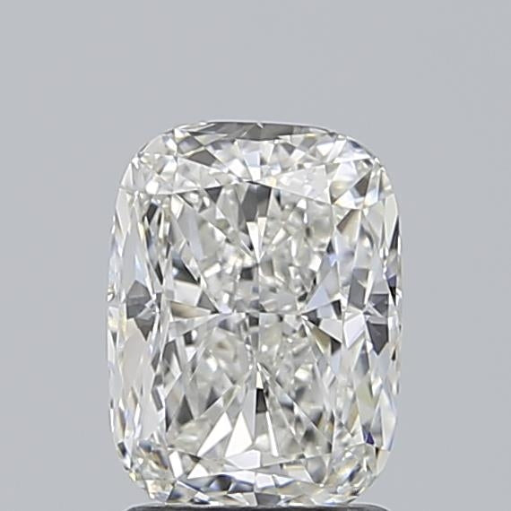 2.05 Carat Cushion Lab Diamond with  Cut Diamond in 14KT  view 1
