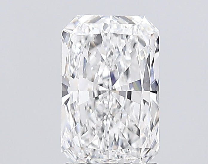 2.0 Carat Radiant Lab Diamond with  Cut Diamond in 14KT  view 1
