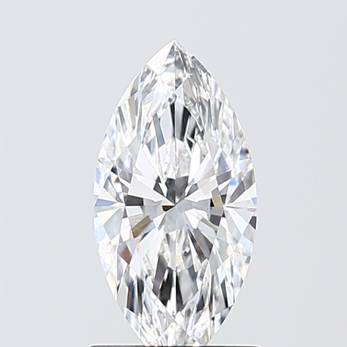 1.18 Carat Marquise Lab Diamond with  Cut Diamond in 14KT  view 1
