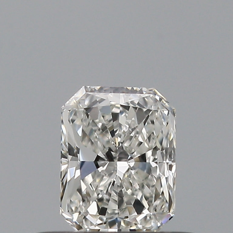 0.38 Carat Radiant Natural Diamond with  Cut Diamond in 14KT  view 1
