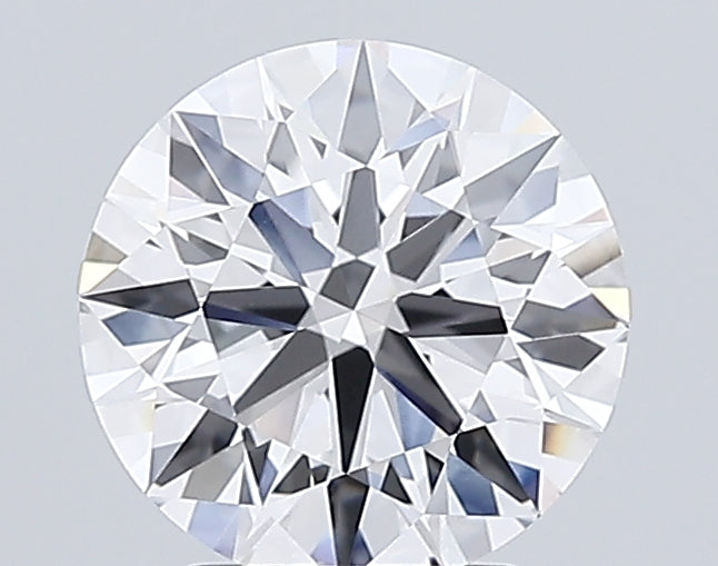 3.1 Carat Round Lab Diamond with  Cut Diamond in 14KT  view 1
