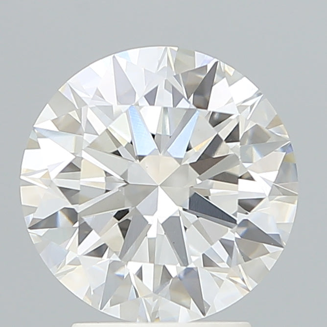 3.0 Carat Round Lab Diamond with  Cut Diamond in 14KT  view 1
