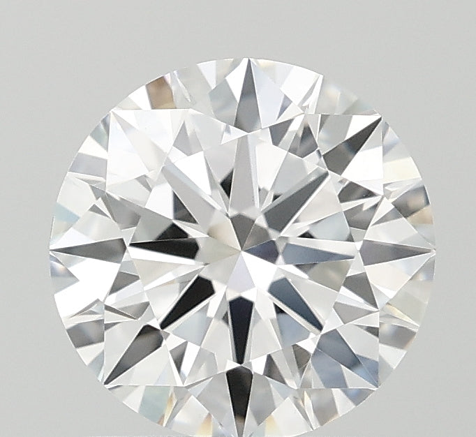 1.26 Carat Round Lab Diamond with  Cut Diamond in 14KT  view 1
