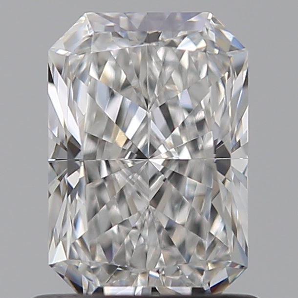 1.0 Carat Radiant Lab Diamond with  Cut Diamond in 14KT  view 1
