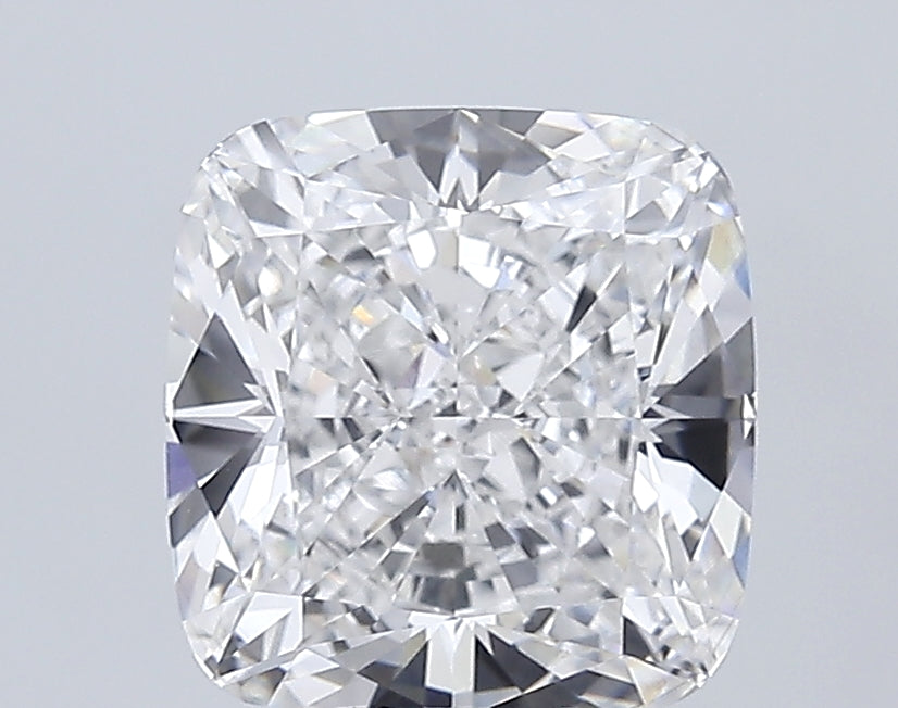 10.03 Carat Cushion Lab Diamond with  Cut Diamond in 14KT  view 1
