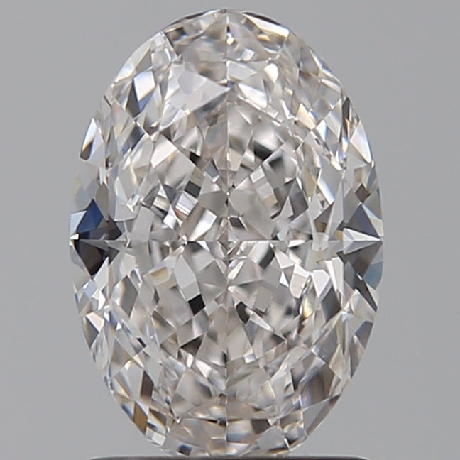 1.55 Carat Oval Lab Diamond with  Cut Diamond in 14KT  view 1
