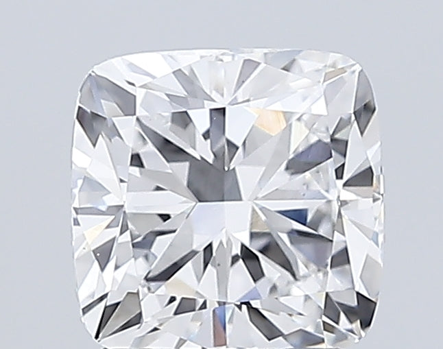 2.3 Carat Cushion Lab Diamond with  Cut Diamond in 14KT  view 1
