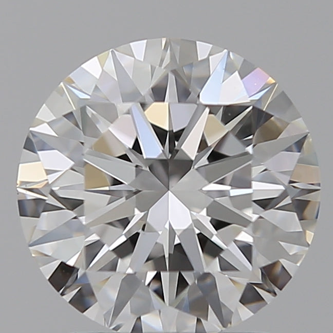 1.75 Carat Round Lab Diamond with  Cut Diamond in 14KT  view 1
