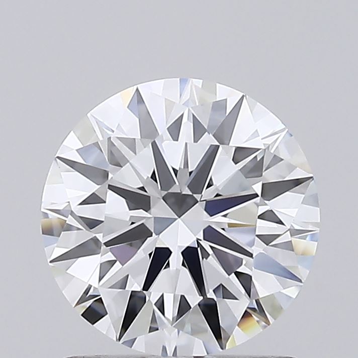 1.22 Carat Round Lab Diamond with  Cut Diamond in 14KT  view 1
