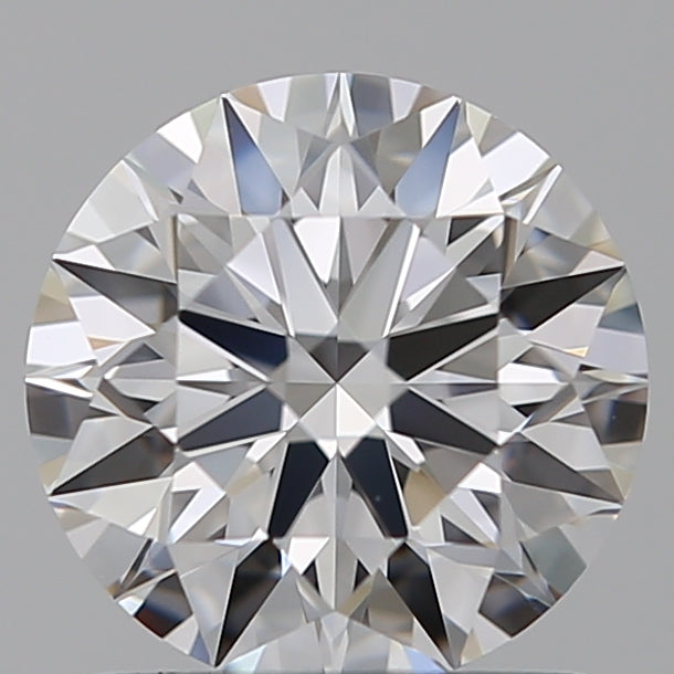 1.07 Carat Round Lab Diamond with  Cut Diamond in 14KT  view 1
