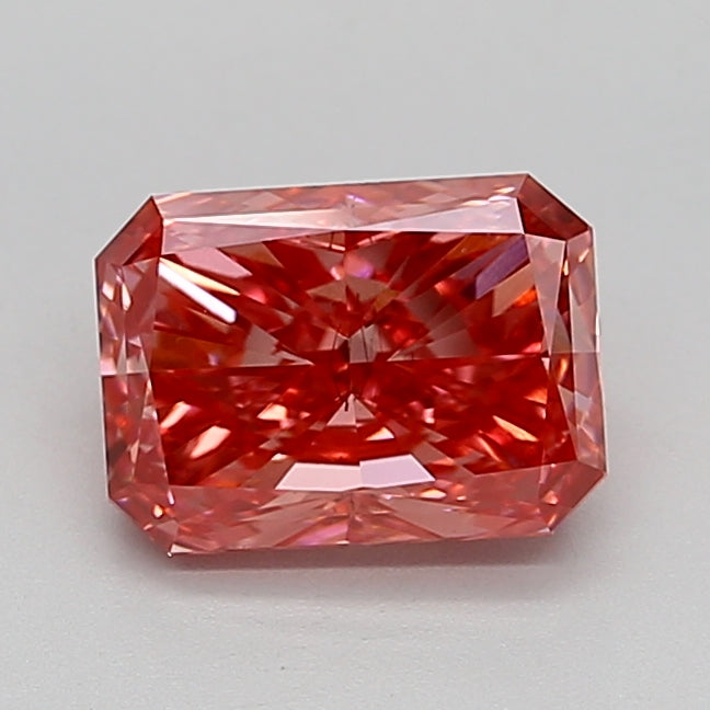 2.0 Carat Radiant Lab Diamond with  Cut Diamond in 14KT  view 1
