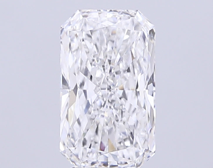 5.0 Carat Radiant Lab Diamond with  Cut Diamond in 14KT  view 1
