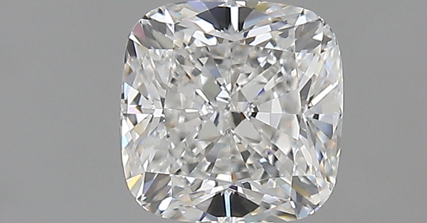 1.01 Carat Cushion Natural Diamond with  Cut Diamond in 14KT  view 1
