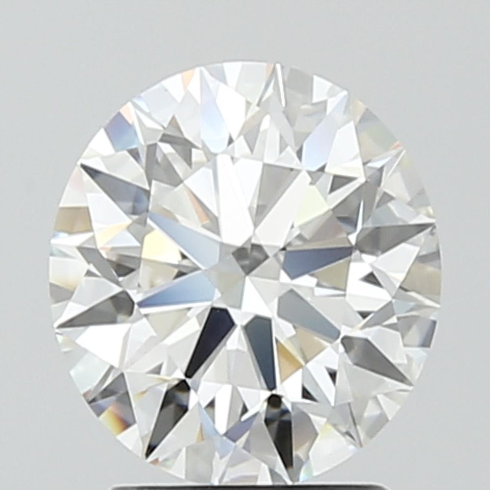 1.8 Carat Round Lab Diamond with  Cut Diamond in 14KT  view 1
