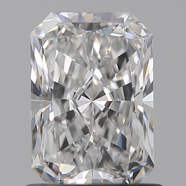 1.0 Carat Radiant Lab Diamond with  Cut Diamond in 14KT  view 1
