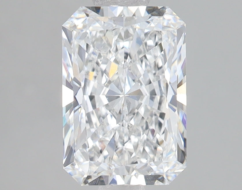 1.77 Carat Radiant Lab Diamond with  Cut Diamond in 14KT  view 1

