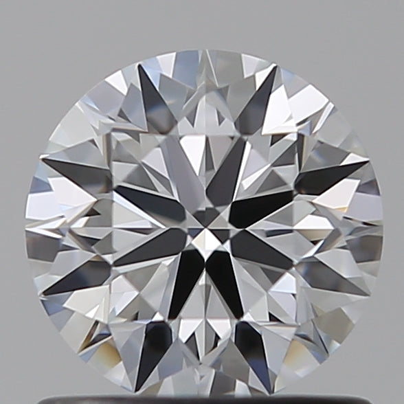 0.8 Carat Round Lab Diamond with  Cut Diamond in 14KT  view 1
