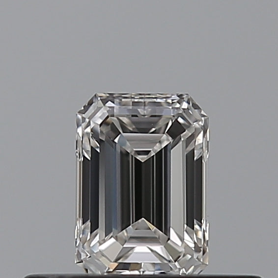 0.31 Carat Emerald Natural Diamond with  Cut Diamond in 14KT  view 1
