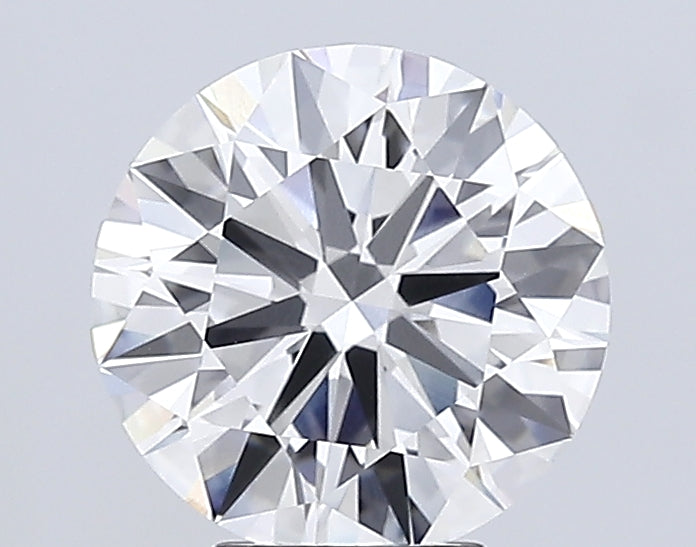 5.32 Carat Round Lab Diamond with  Cut Diamond in 14KT  view 1
