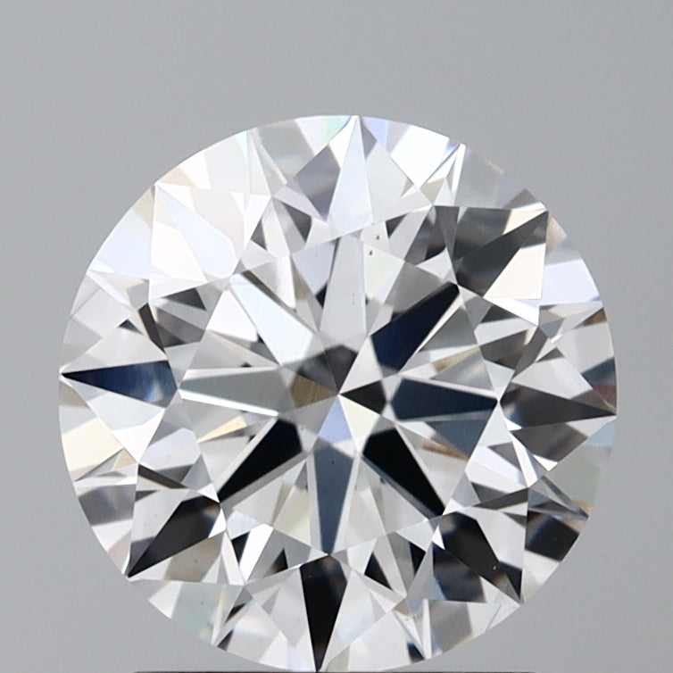 1.58 Carat Round Lab Diamond with  Cut Diamond in 14KT  view 1
