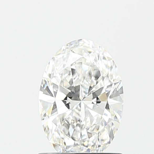 1.01 Carat Oval Lab Diamond with  Cut Diamond in 14KT  view 1

