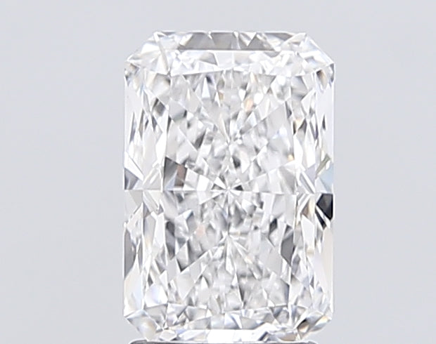 2.53 Carat Radiant Lab Diamond with  Cut Diamond in 14KT  view 1
