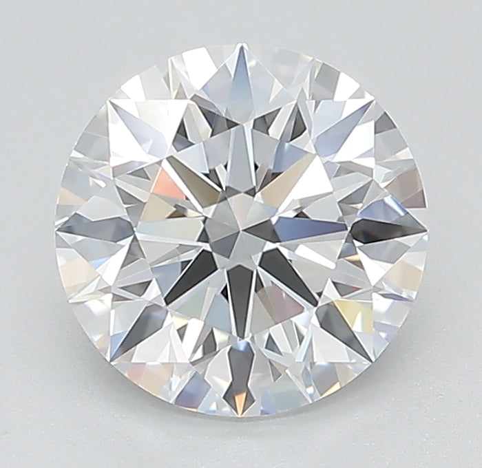 1.76 Carat Round Lab Diamond with  Cut Diamond in 14KT  view 1
