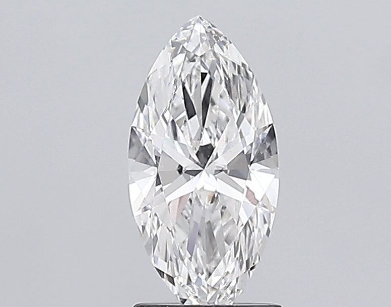 1.52 Carat Marquise Lab Diamond with  Cut Diamond in 14KT  view 1
