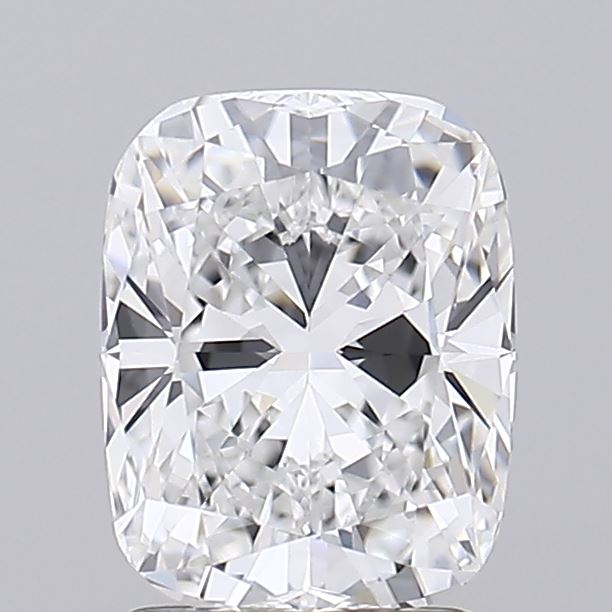 1.77 Carat Cushion Lab Diamond with  Cut Diamond in 14KT  view 1
