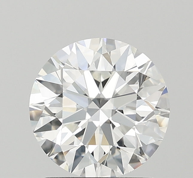 1.62 Carat Round Lab Diamond with  Cut Diamond in 14KT  view 1
