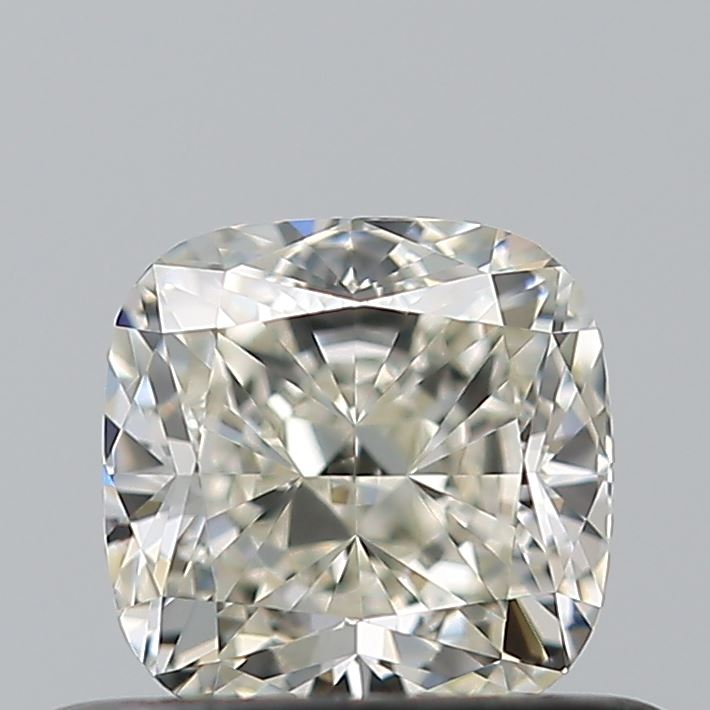 0.51 Carat Cushion Natural Diamond with  Cut Diamond in 14KT  view 1

