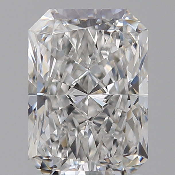 1.51 Carat Radiant Lab Diamond with  Cut Diamond in 14KT  view 1
