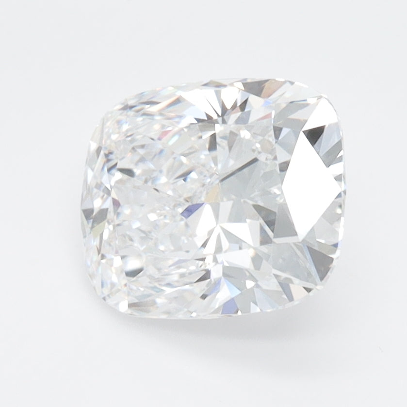 2.01 Carat Cushion Lab Diamond with  Cut Diamond in 14KT  view 1
