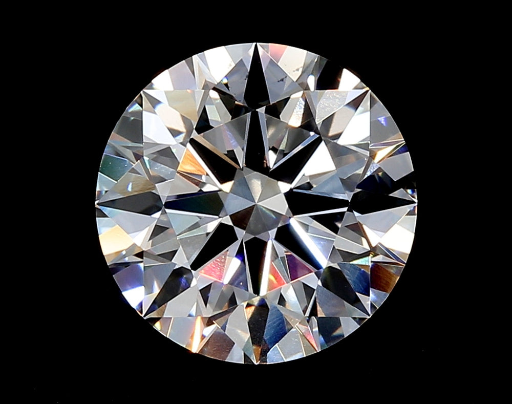 2.59 Carat Round Lab Diamond with  Cut Diamond in 14KT  view 1

