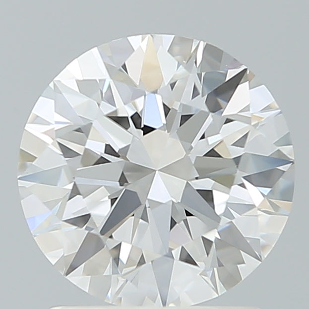 1.74 Carat Round Lab Diamond with  Cut Diamond in 14KT  view 1
