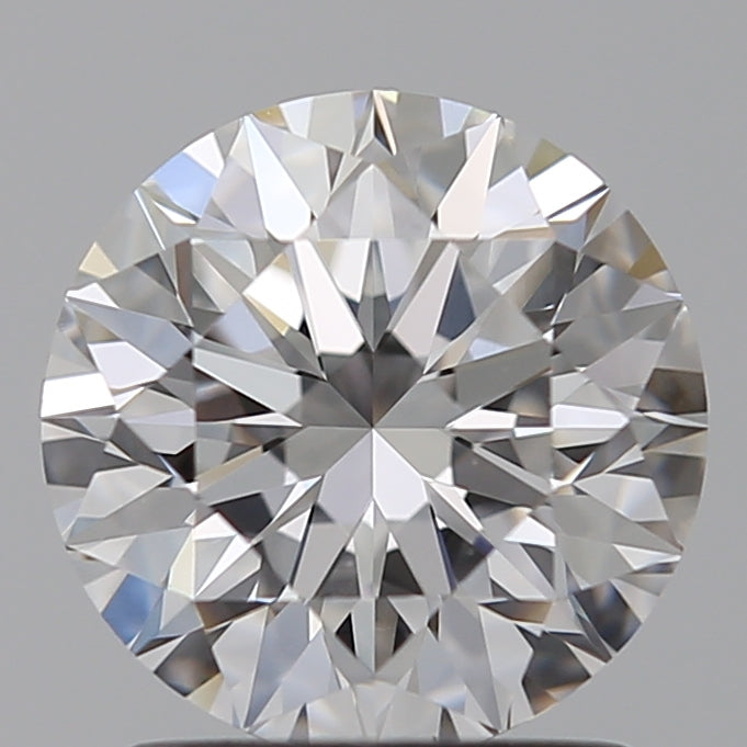 1.51 Carat Round Lab Diamond with  Cut Diamond in 14KT  view 1
