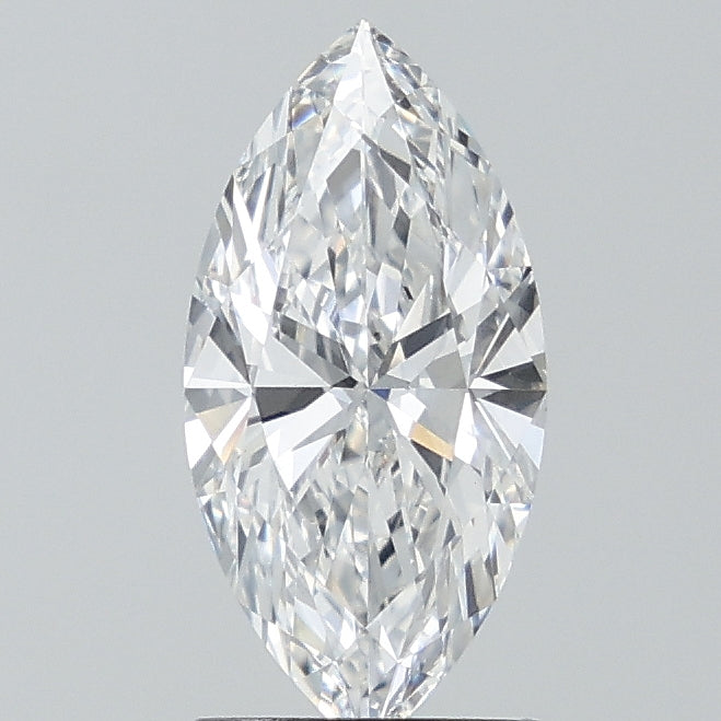 1.59 Carat Marquise Lab Diamond with  Cut Diamond in 14KT  view 1
