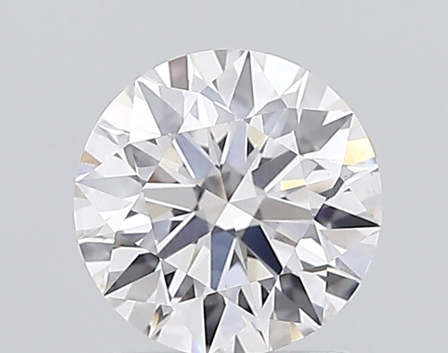 1.51 Carat Round Lab Diamond with  Cut Diamond in 14KT  view 1
