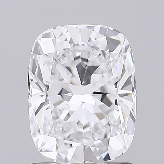 1.49 Carat Cushion Lab Diamond with  Cut Diamond in 14KT  view 1
