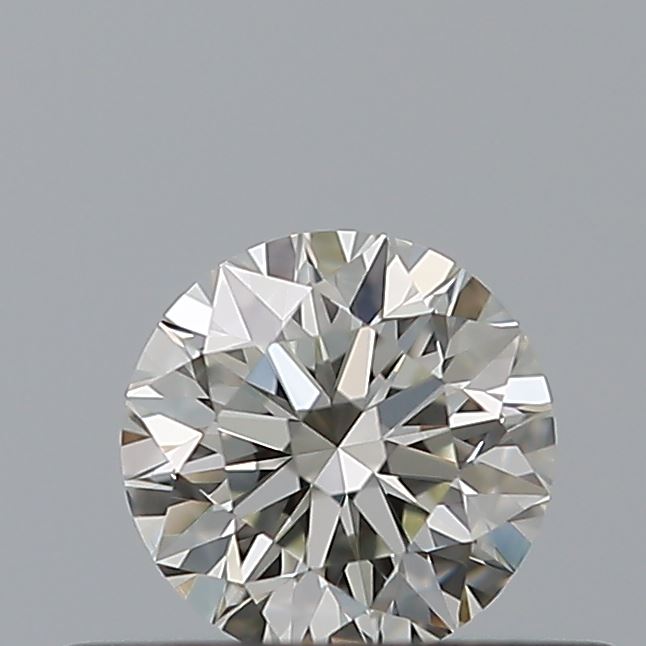 0.3 Carat Round Natural Diamond with  Cut Diamond in 14KT  view 1
