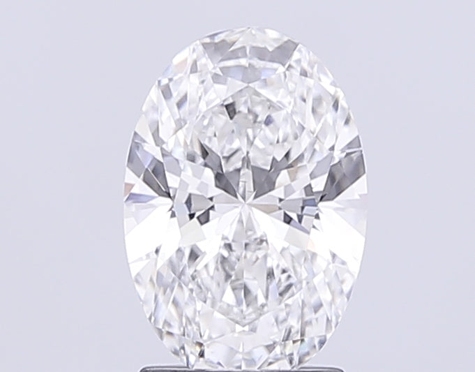 2.02 Carat Oval Lab Diamond with  Cut Diamond in 14KT  view 1
