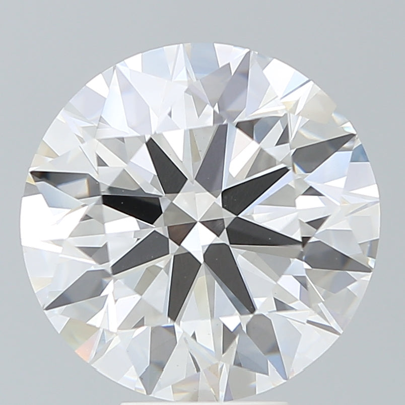 7.78 Carat Round Lab Diamond with  Cut Diamond in 14KT  view 1
