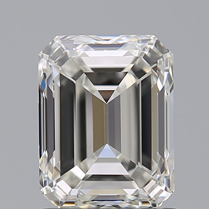 1.22 Carat Emerald Natural Diamond with  Cut Diamond in 14KT  view 1
