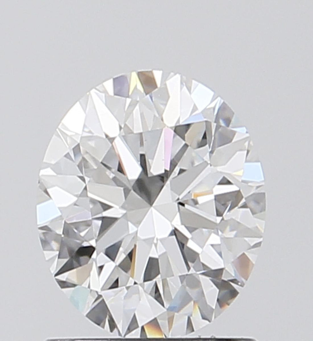 1.0 Carat Round Lab Diamond with  Cut Diamond in 14KT  view 1
