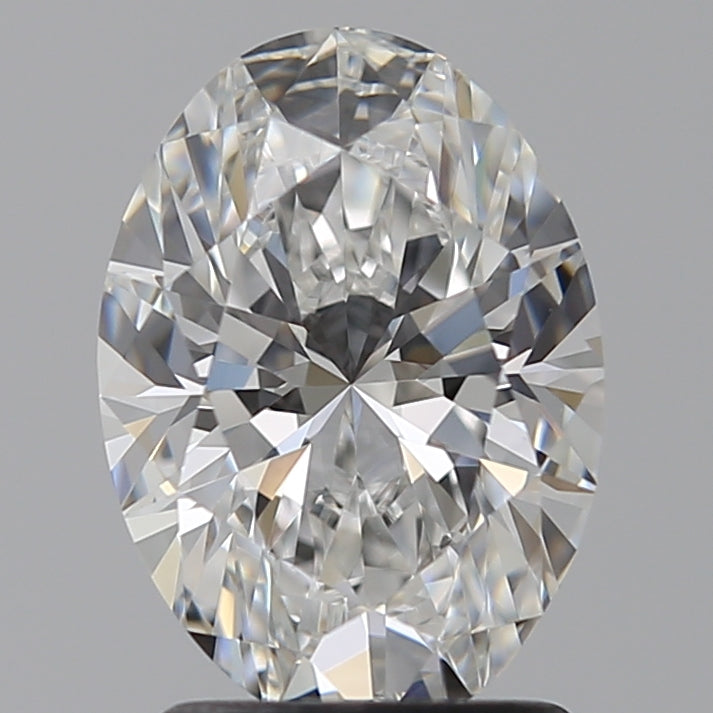 2.0 Carat Oval Lab Diamond with  Cut Diamond in 14KT  view 1
