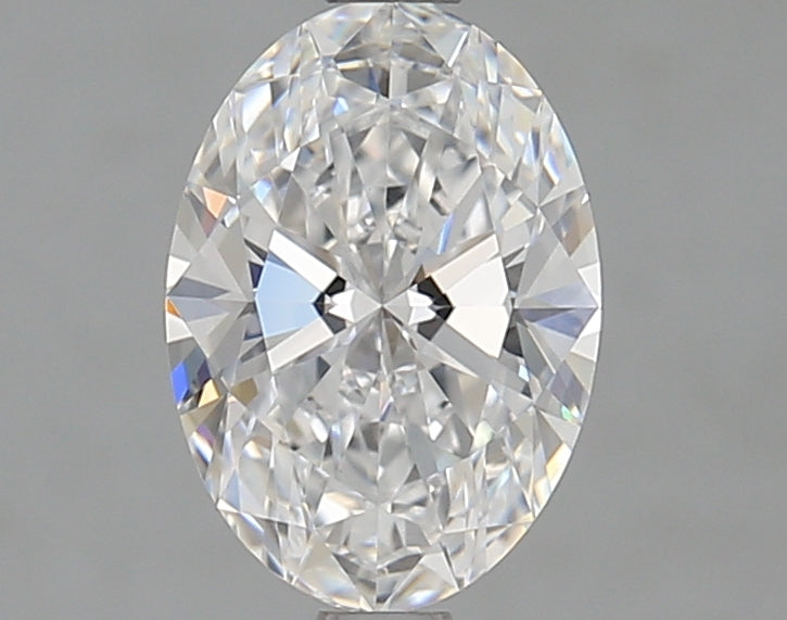 1.52 Carat Oval Lab Diamond with  Cut Diamond in 14KT  view 1
