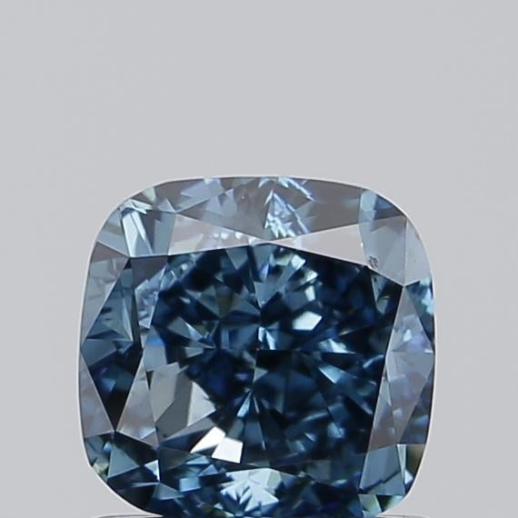 1.0 Carat Cushion Lab Diamond with  Cut Diamond in 14KT  view 1
