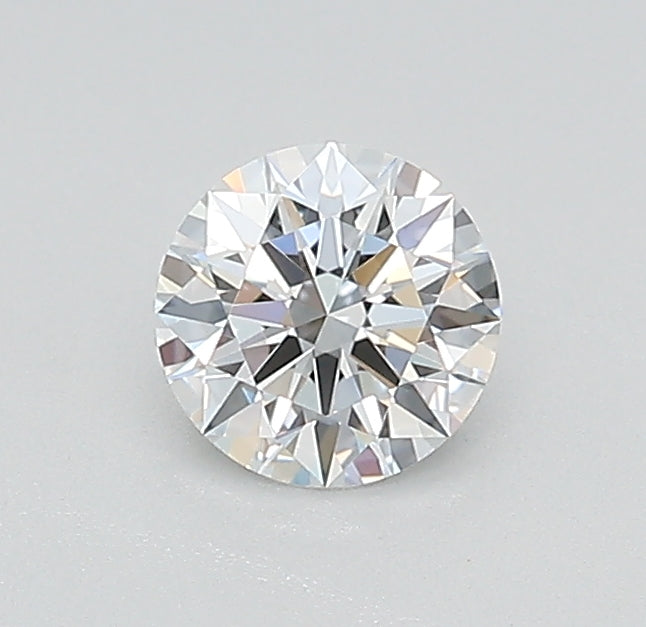 0.51 Carat Round Lab Diamond with  Cut Diamond in 14KT  view 1
