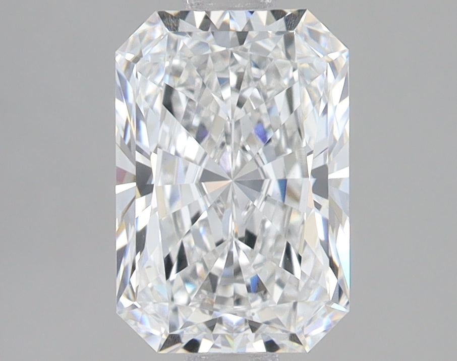 1.73 Carat Radiant Lab Diamond with  Cut Diamond in 14KT  view 1
